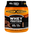 thumbnail image 1 of Body Fortress Super Advanced 100% Premium Whey Protein Powder, Chocolate, 60g Protein, 1.59 lbs, 1 of 6