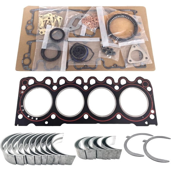 BF4M1011 Bearing Kit + Full Gasket Kit For Deutz BF4M1011 BF4M1011F Engine For Bobcat 863 864 Skid Steer Loader STD BF4M1011 Bearing kit