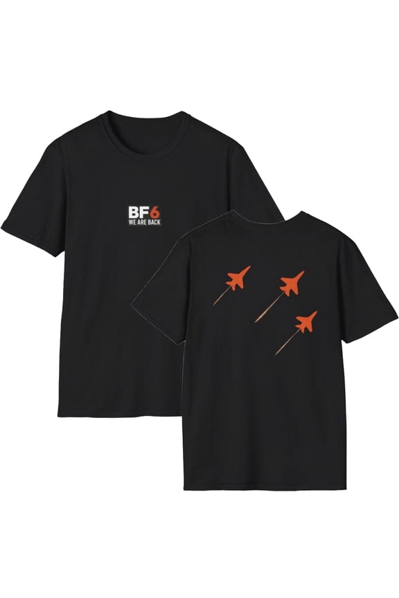BF6 Zero Mercy Tank T-Shirt – Unisex Tactical Gaming Tee with Military Armor Graphic – FPS Gamer Gift Top
