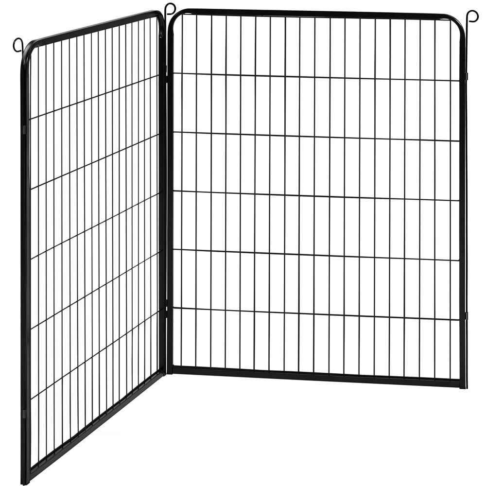 Photo inspiration: Fresh Look at Bfangb 2 Panel Metal Dog Playpen Sturdy Pet Puppy Enclosure