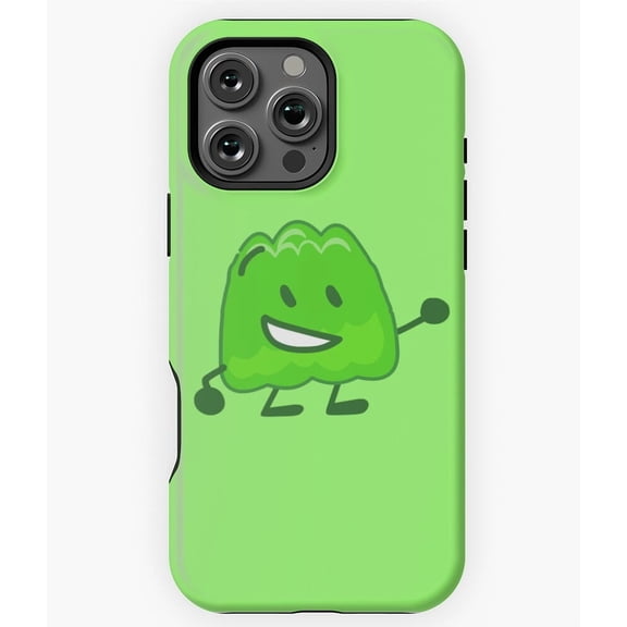 BFB Gelatin Battle For Battle Island Phone Case for iPhone 16 15 14 13 12 11 Pro Max