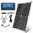 thumbnail image 1 of BFCITY 300W 12V/24V Solar Panel Kit with Battery Clip Charger + 40A Controller - Compatible with Car RV Caravan, 1 of 5