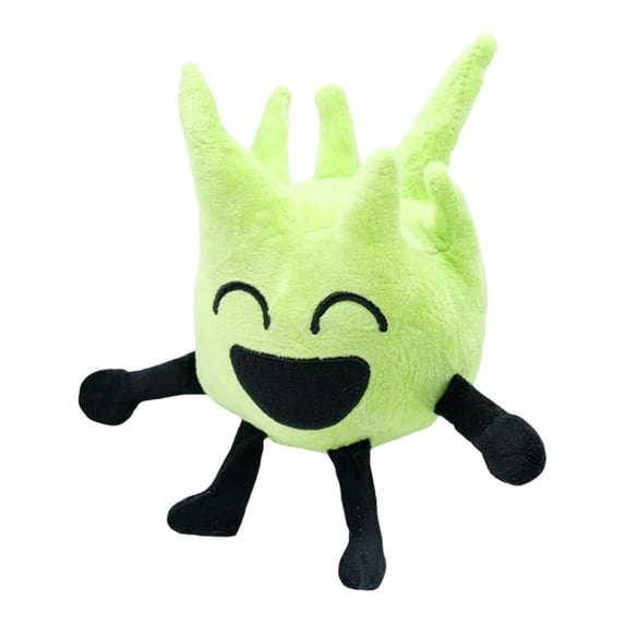 BFDI Battle for Dream Island Plush Toy – Durable Huggable Battle for Dream Island X Stuffed Figure Dolls Grassy