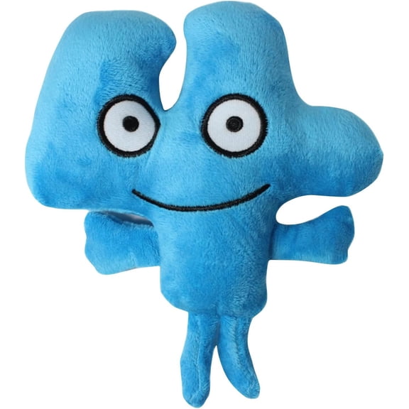 BFDI Dream Island Plush, Soft Bfdi Plushies Stuffed Figure Throw Pillows for Home Sofa Decoration for TV Shows Fans (Number 4)