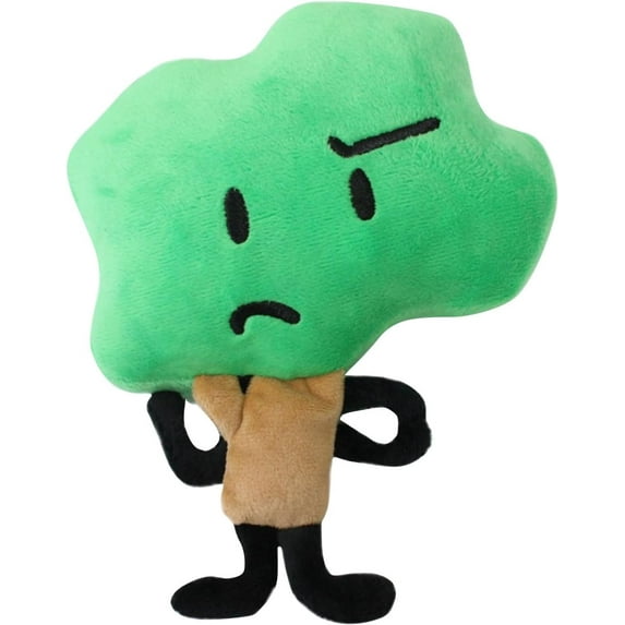 BFDI Dream Island Plush, Soft Bfdi Plushies Stuffed Figure Throw Pillows for Home Sofa Decoration for TV Shows Fans (Tree)