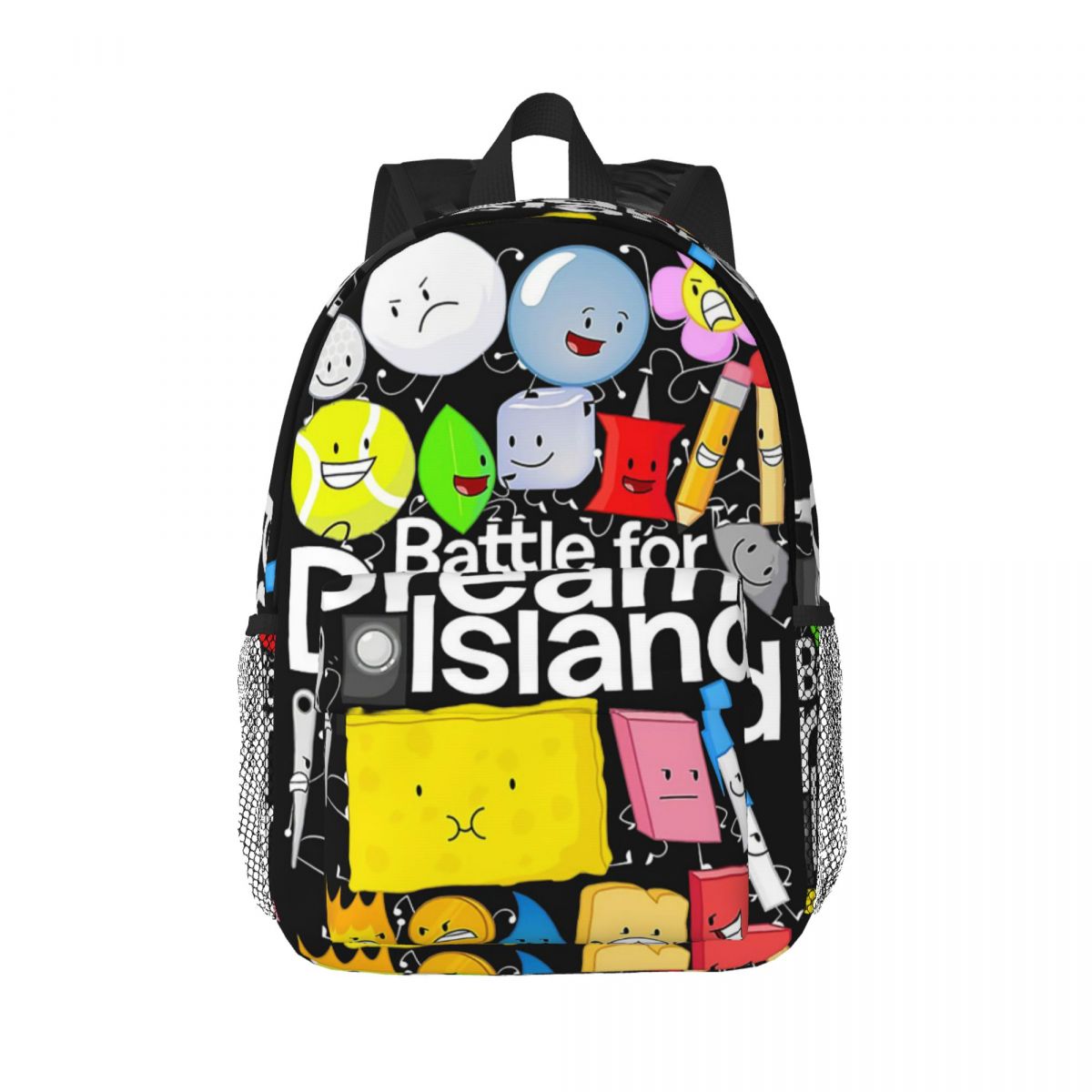 BFDI Inanimate Insanity All Characters () Backpacks Bookbag Students ...