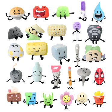Battle For Dream Island (BFDI) Plush Doll – Green Jelly Character – Soft Stuffed Toy For Kids 3+