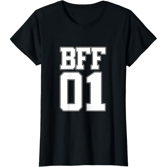 BFF 01 Best Friends Matching tee Bestie Friendship Day Gift T-Shirt