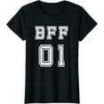 thumbnail image 1 of BFF 01 T-Shirt for Bestie Sisters Shirt Girls Friendship Tee, 1 of 3
