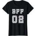thumbnail image 1 of BFF 02 T-Shirt for Bestie Sisters Shirt Girls Friendship Tee, 1 of 3