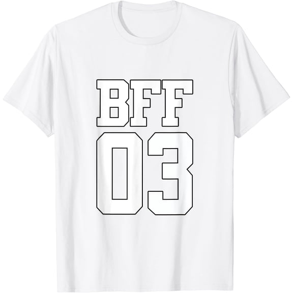 BFF 03 Best Friends Matching tee Bestie Friendship Day Gift T-Shirt