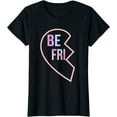 thumbnail image 1 of BFF 1 Heart in 2 Best Friends Matching 1st Part T-Shirt, 1 of 3