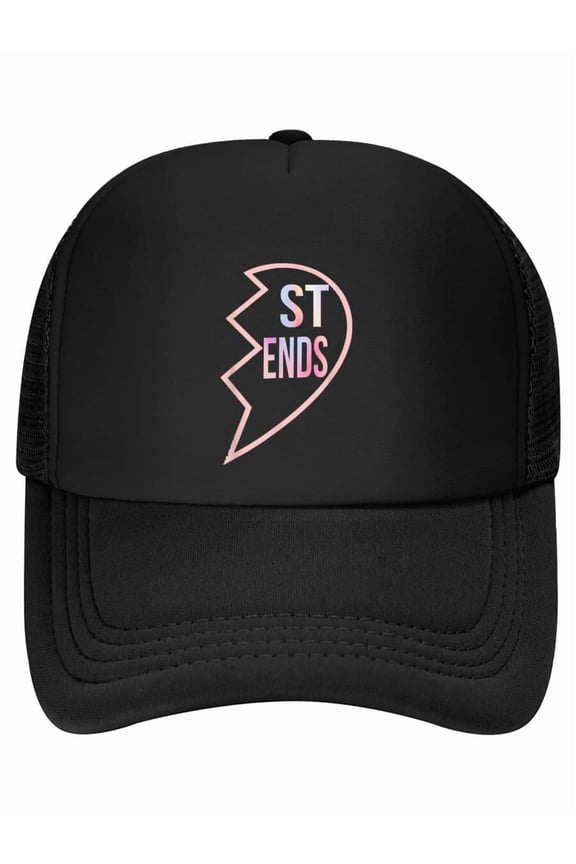 BFF 1 Heart in 2 Best Friends Matching 2nd Part Baseball Cap