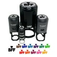 thumbnail image 1 of BFF Best Friends Forever Heart Self-Inking Rubber Stamp Ink Stamper - Black Ink - Large 1-1/2 Inch, 1 of 7