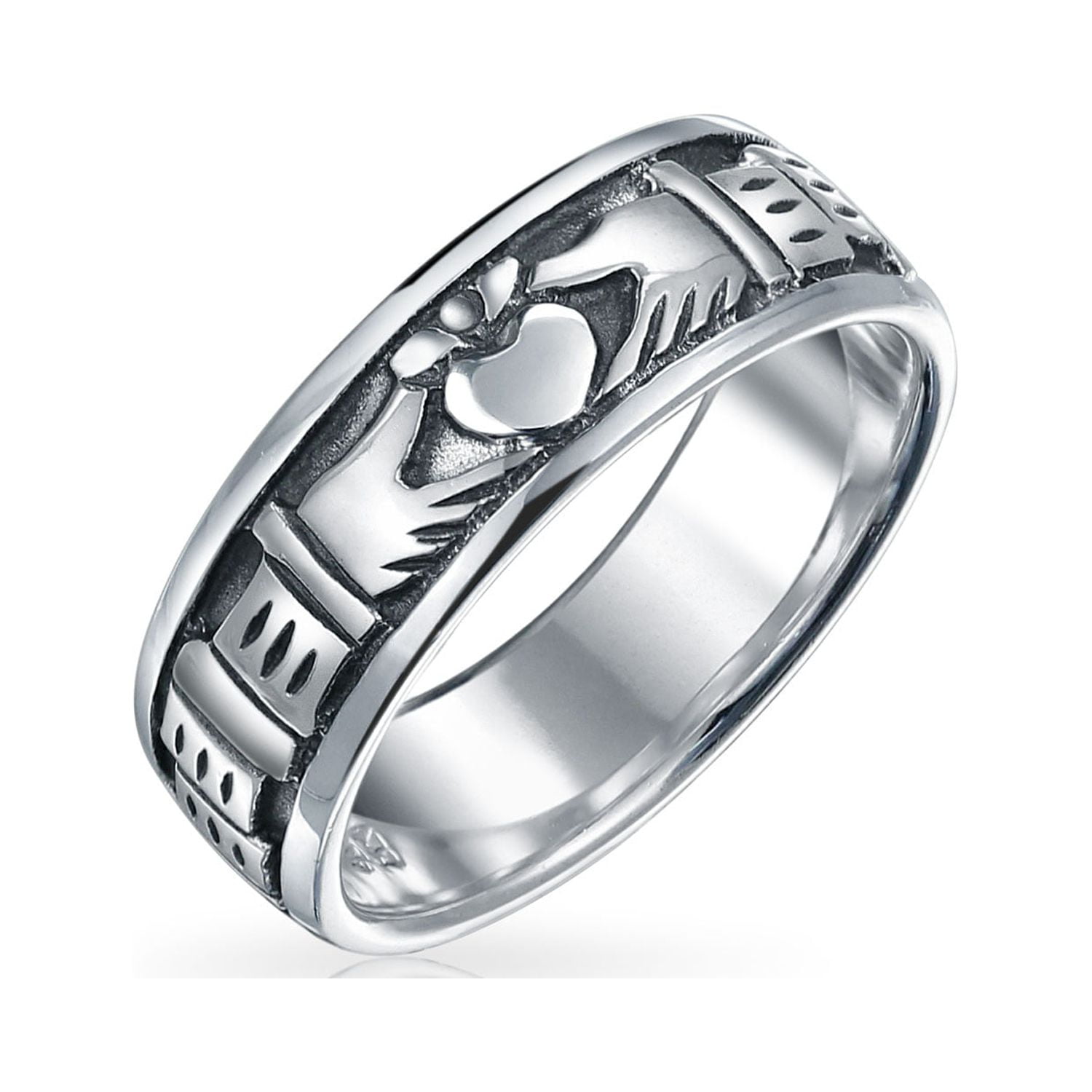 Couples claddagh rings sale