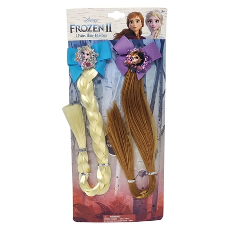 BFF Faux Hair Braid Elastic Pony Set frozen 2