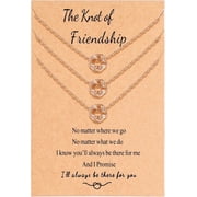 BFF Friendship Knot Professional Infinity Necklace for 2 Best Friend Long Distance Birthday Jewelry Gifts for Her Women Bestie[i919]