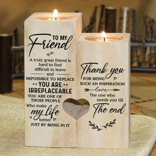 Clearance!!!Best Friend Candle Holder Gifts, Sister Bestie Candle Holder  Gifts, Best Friend Women Female Girl Personalized Friendship Christmas