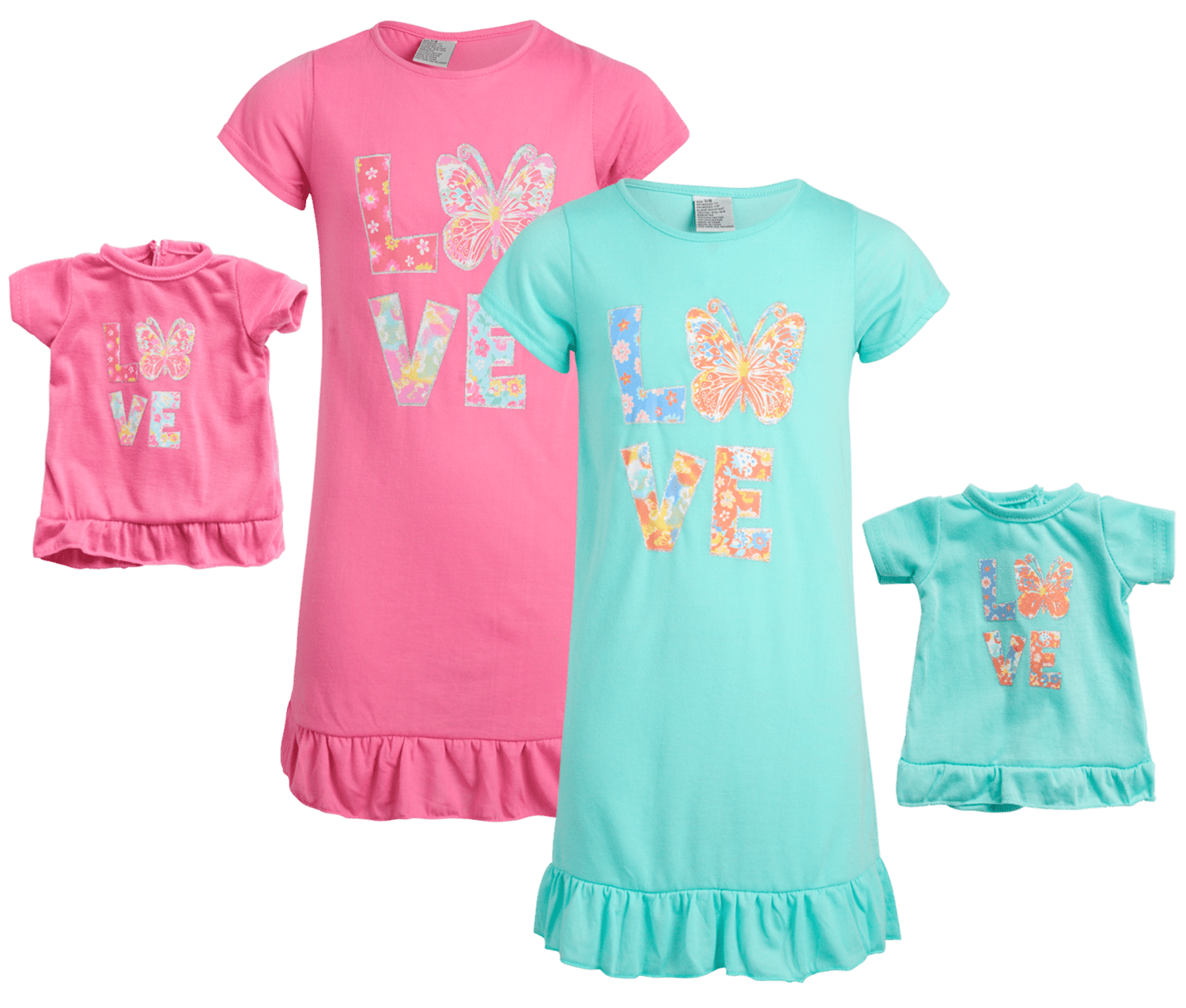 Disney Frozen 2 Toddler Girl Matching Doll & Me Short Sleeve Poly