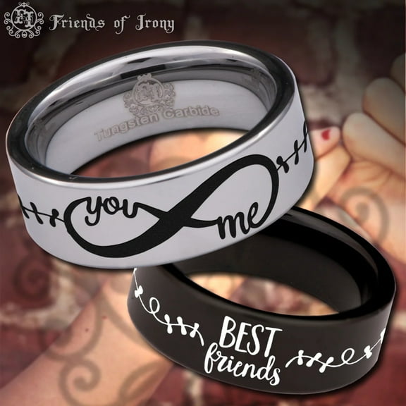 BFF Tungsten Carbide Ring