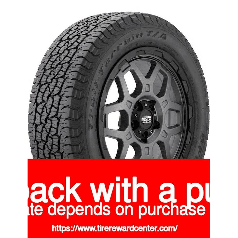 BFG Trail-Terrain T/A 275/50R22 115H XL - Walmart.com