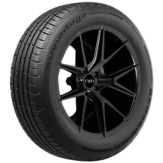 BFGOODRICH ADVANTAGE CONTROL P255/50R20 109V XL ALL SEASON TIRE Fits: 2011-19 Ford Explorer XLT, 2006-09 Chevrolet Trailblazer SS