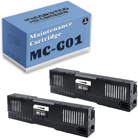 BFGT for Canon MC-G01 Maintenance Cartridge for GX6010 GX7010 GX6020 GX7020 GX6030 GX7030 GX6040 GX7040 GX6050 GX7050 GX6060 GX7060 GX6070 GX7070 GX6080 GX7080 Printer 2 Pack