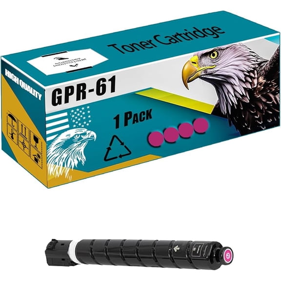 BFGT GPR-61 Toner Cartridge Compatible for Canon imageRUNNER Advance DX C5840i C5850i C5860i C5870i Printers, High Production Replacement