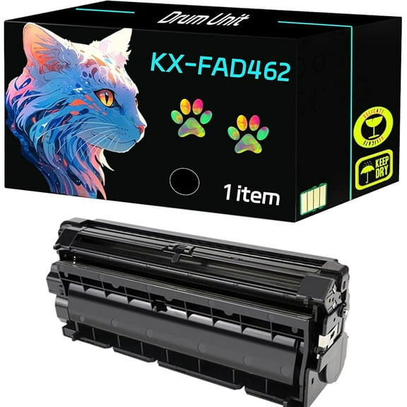 BFGT KX-FAD462 Drum Unit Compatible for Panasonic KX-MB2000 KX-MB2010 KX-MB2030 KX-MB2061 Printers, Print Clearly