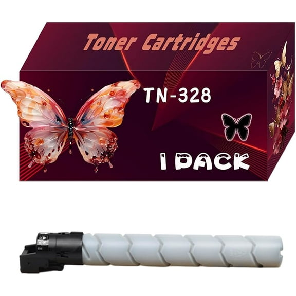BFGT TN-328 Toner Cartridges Compatible for Konica Minolta bizhub C250i C251i C300i C301i C360i C361i Printers, Print Up to 28000 Pages, Bright Colors