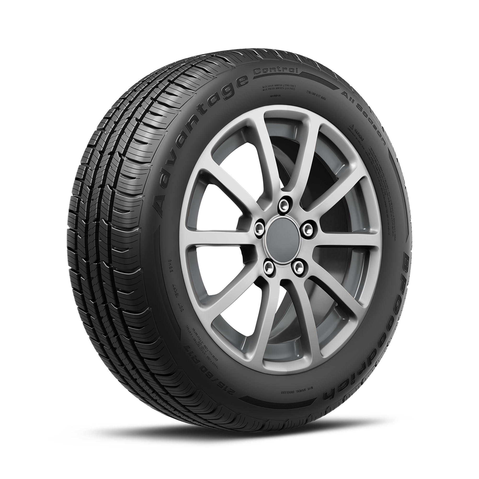 BFGoodrich Advantage Control All-Season 245/40R18/XL 97V Tire Fits: 2014-16 Mercedes-Benz E350 4Matic, 2006-12 Mercedes-Benz E350 4Matic Simolary simolary.com 6
