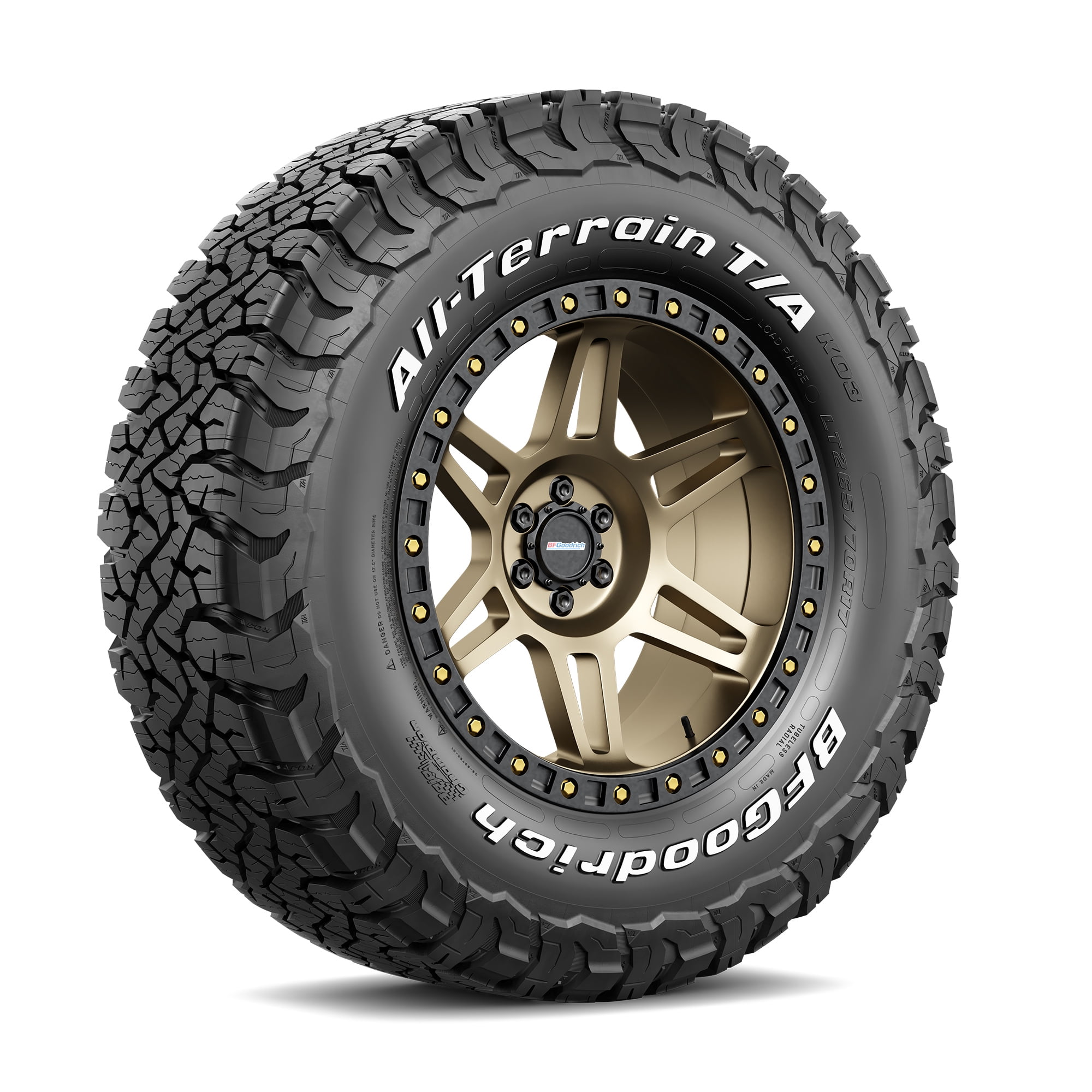 BFGoodrich All-Terrain T/A KO3 All-Season LT285/60R20/E 125/122S Tire