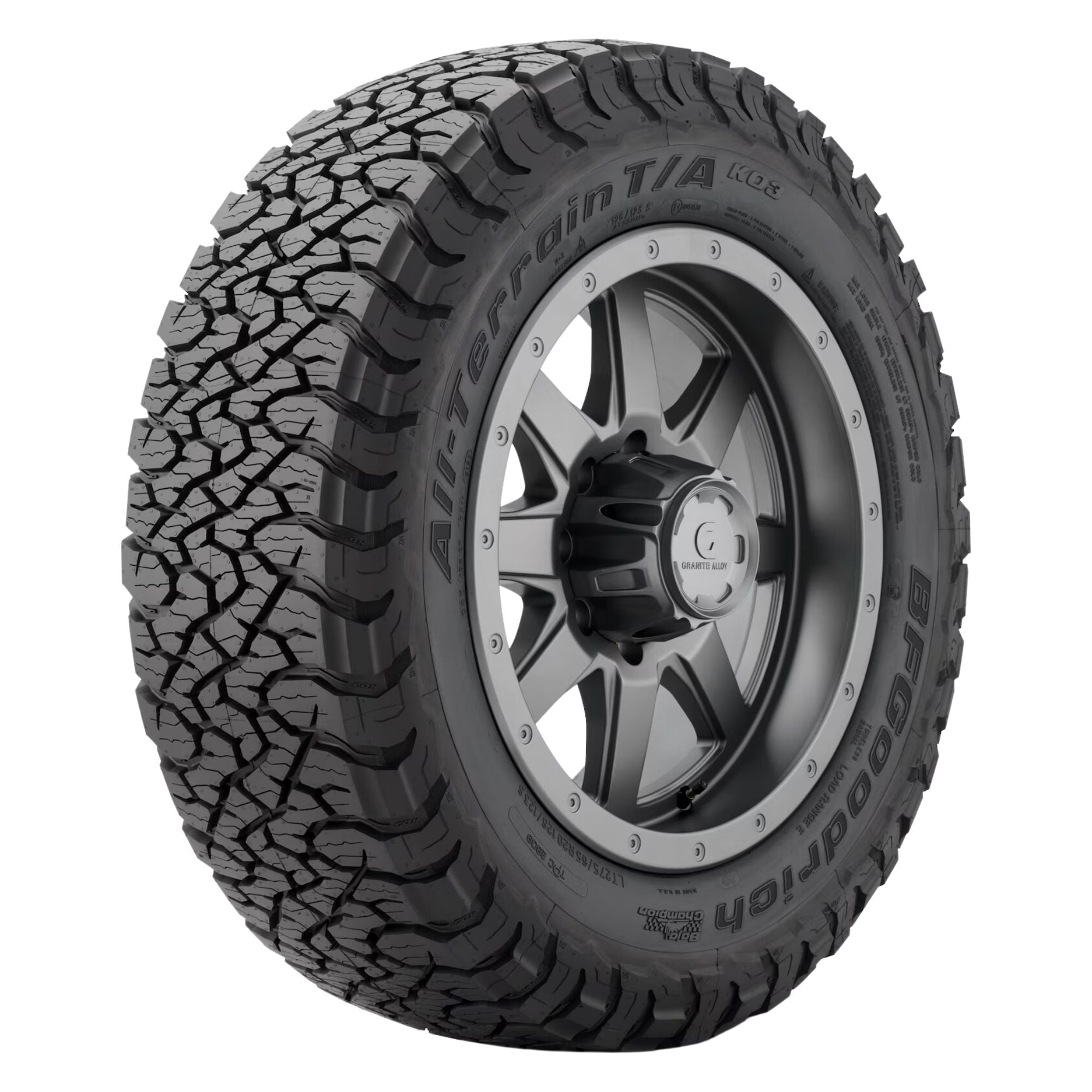 BFGoodrich All-Terrain T/A KO3 All Terrain LT275/65R20 126/123S E Light ...