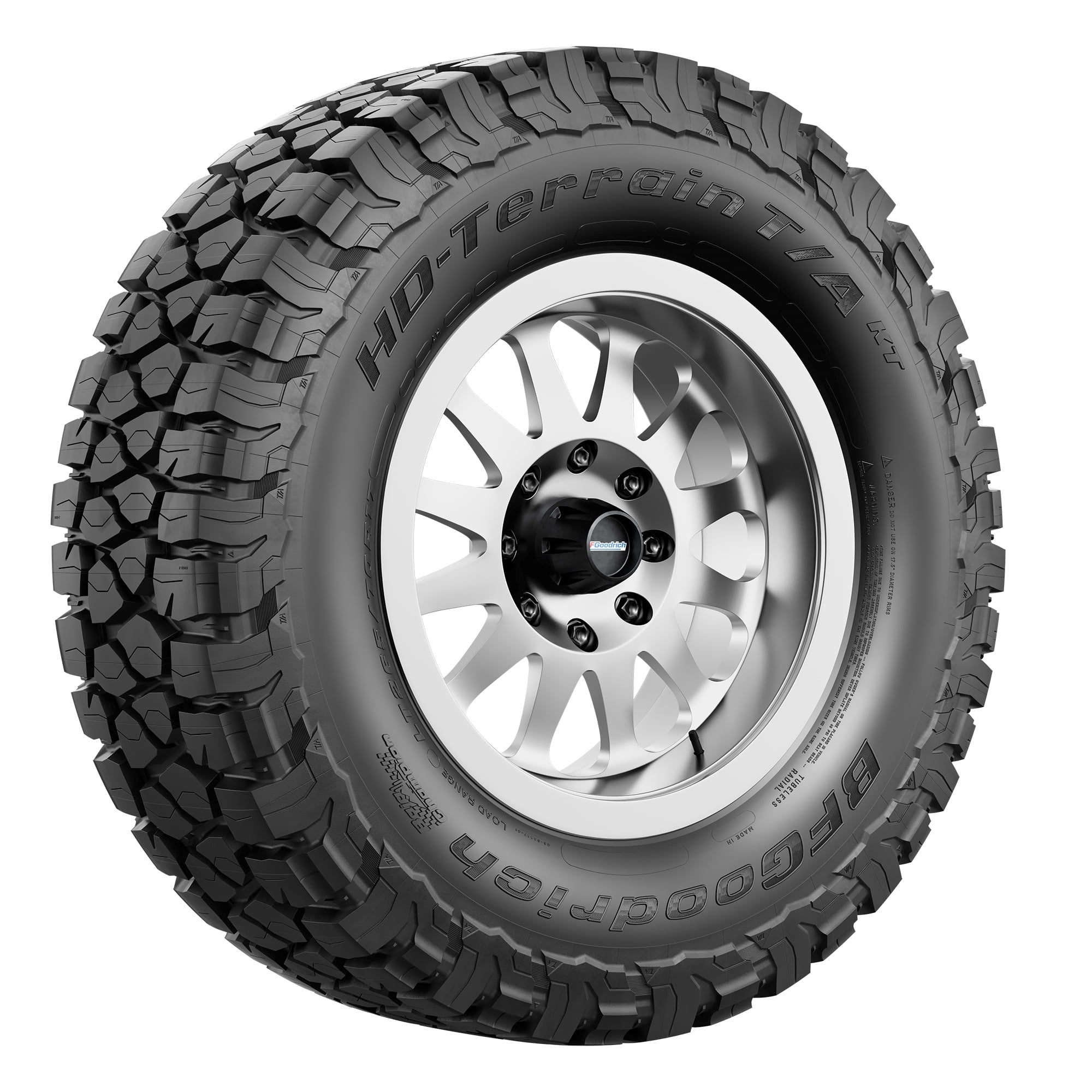 BFGoodrich HD-Terrain T/A KT All-Season LT275/65R18/E 123/120Q Tire Simolary simolary.com