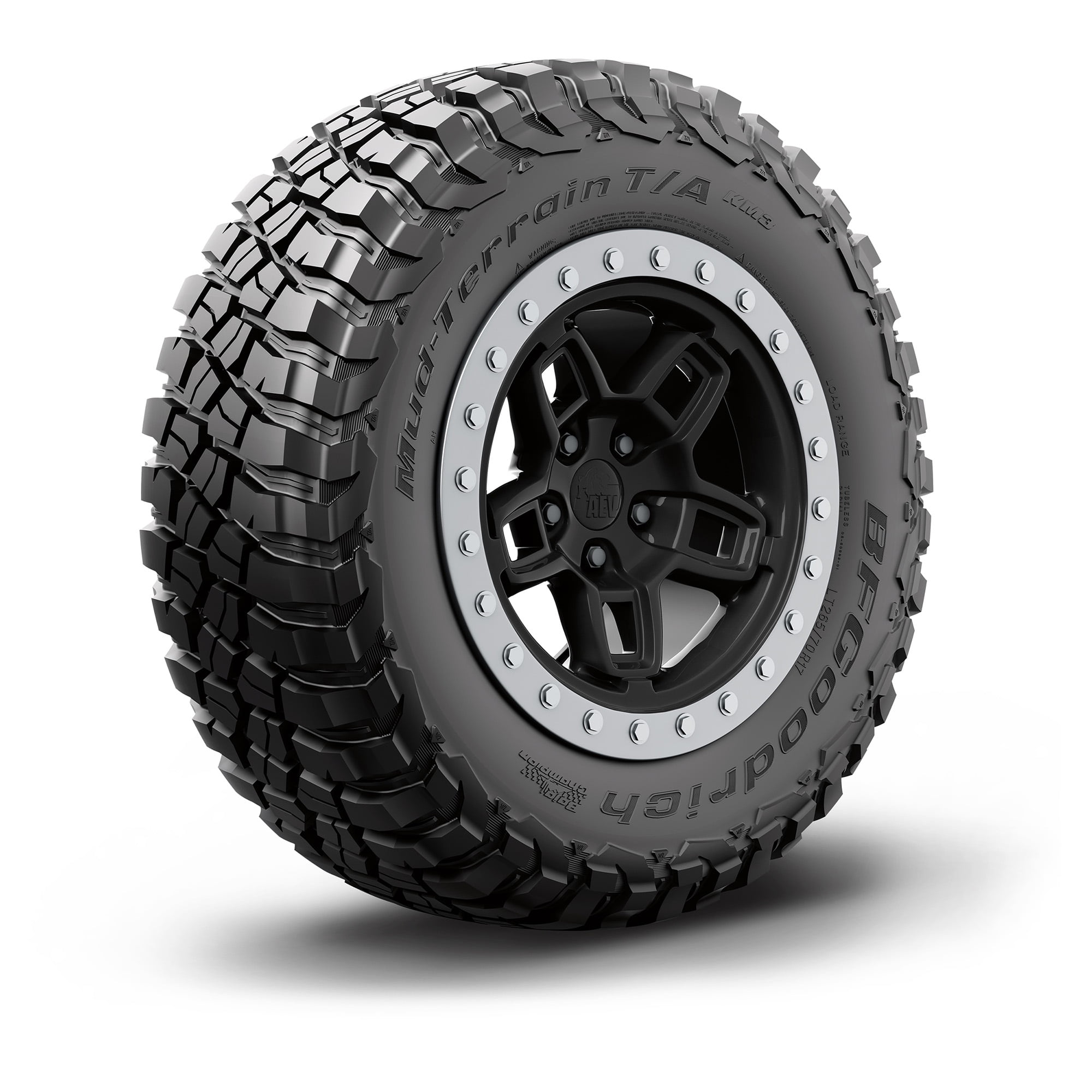 【値下げ】BFGoodrich MT KM3 35×12.5R15 BFGoodrich All-Season Mud-Terrain T/A KM3 Tire, 35x12.50R15/C 113Q