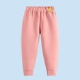 thumbnail image 1 of BFHHYA Boys Girls Fleece Lined Sweatpants Kids Straight Leg Elastic Waist Sweat Pants Fall Winter Casual Athletic Warm Jogger Pants, 1 of 5