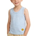 thumbnail image 1 of BFHHYA Boys Girls Summer Tank Tops Striped Sleeveless Round Neck Shirts Soft Casual Tee Top for Youth Boys Girls Size 2-10 Years, 1 of 8