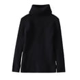 thumbnail image 1 of BFHHYA Girls Turtleneck Sweater Knit Base Layer Long Sleeve Warm Inner Wear for Fall/Winter Daily Layering & Indoor Gatherings (1-13Y), 1 of 2
