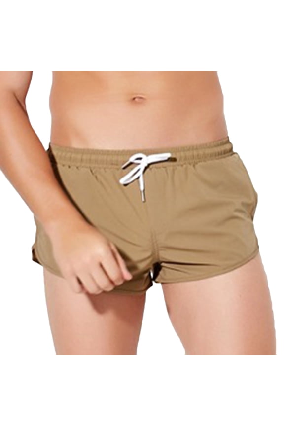 Men's Summer Swim Trunks Big & Tall Elastic Waisted Quick Dry Bathing Suit Fashion Stretch Athletic Workout Shorts