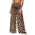 thumbnail image 1 of BFHHYA Women Chiffon Boho Pants UPF 50+ Sun Protection Fashion Print Wide Leg Pants Lightweight Summer Beach Pant, 1 of 6