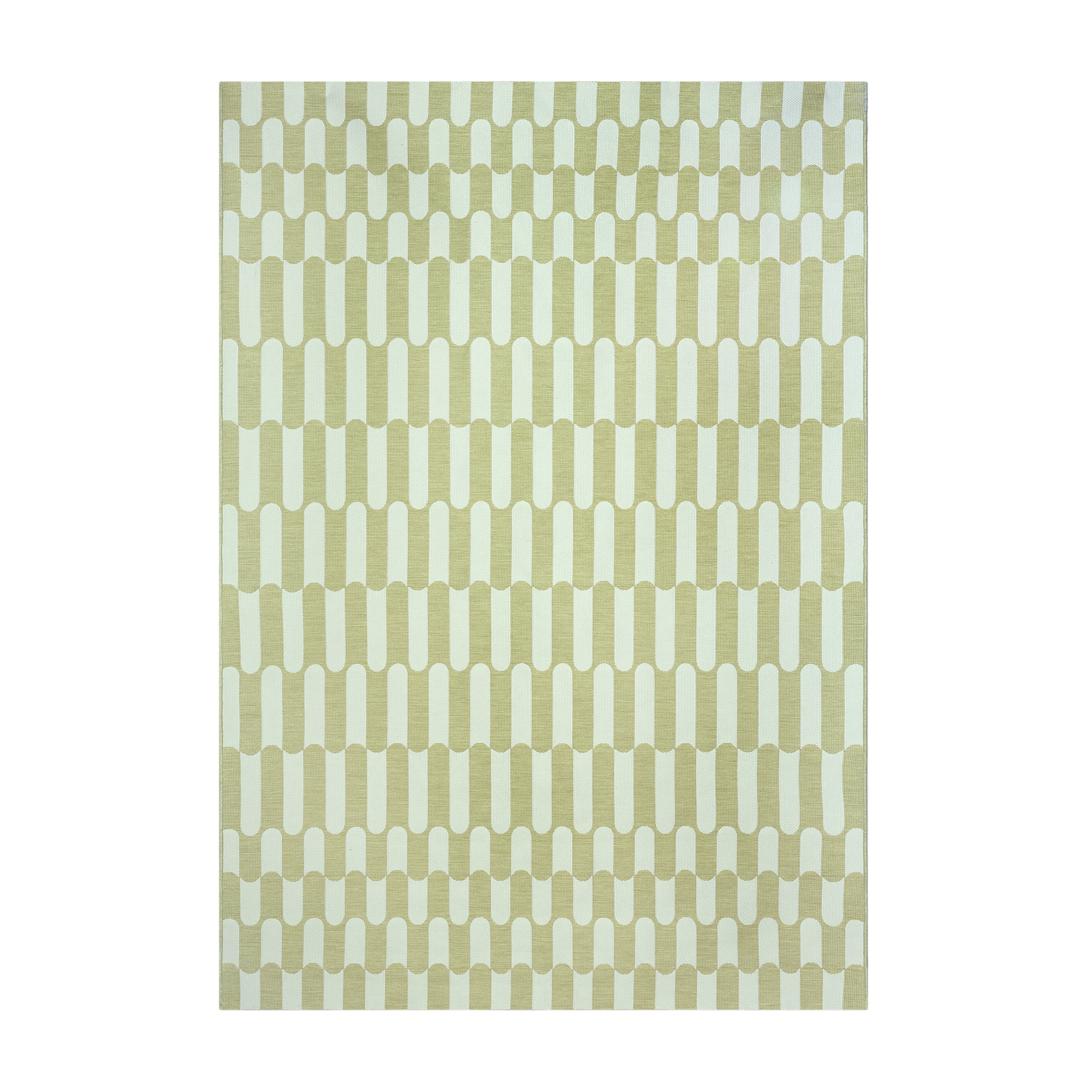 Beautiful 7' x 10' Tiled Stripes Outdoor Rug by Drew Barrymore