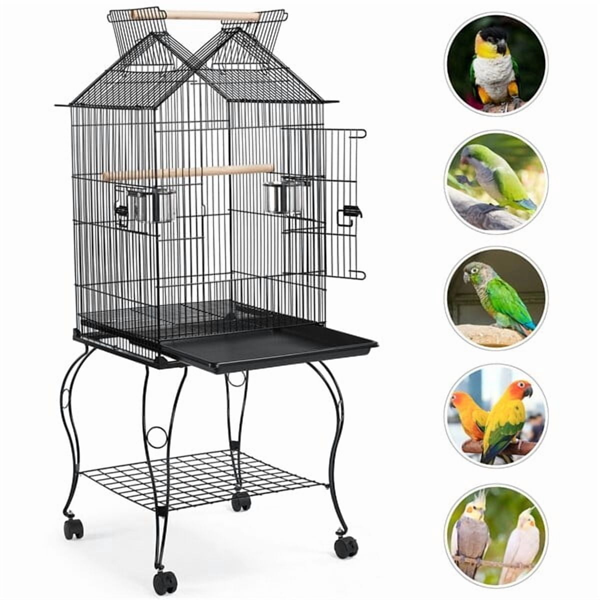 Bfnagb 57Inch Double Roof Top Bird Cage Photo Inspiration