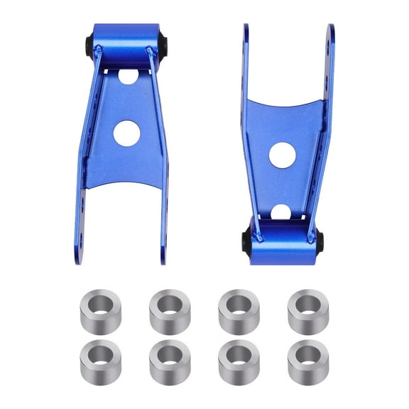 BFO 2" Rear Lowering Drop Shackles Kit Fit for Chevy Silverado 1/2 Ton 07-16