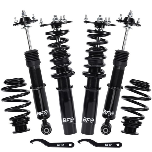 BFO 4pcs Coilover Suspension Kit for BMW E46 3-Series 1999-2005 Shocks Struts
