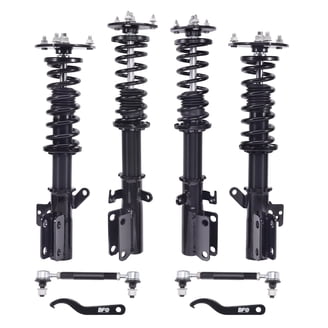 BFO Full Coilover Lowering Kit For Toyota Camry 2007-2011 – Height Adjustable, Red