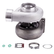 BFO T4 Turbo Turbocharger with Gaskets for 4.0L-6.0L Engine, Up to 600HP for Chevrolet Camaro 1967-2002 Silverado 1500 2003-2007, for Ford Mustang 1979-2020, for Dodge Challenger 1970-1974 2009-2020
