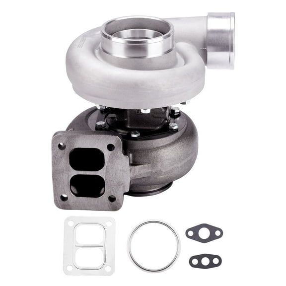 BFO GT45 600+HP Twin-Scroll Turbocharger, V-Band 98mm, Universal Fitment, Matte Finish