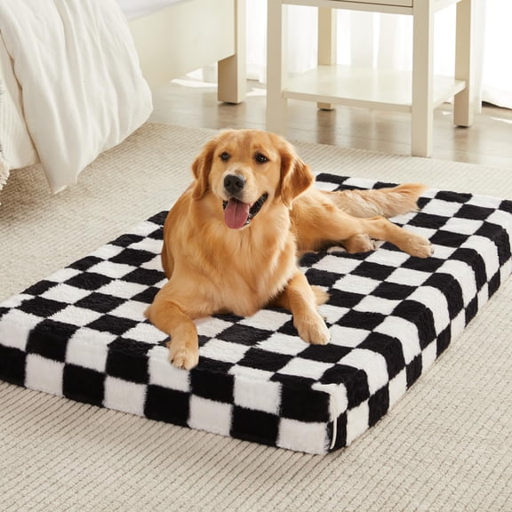 WNPETHOME Dog Beds for Large Dogs, Orthopedic Dog Bed for Medium Large Dogs,Big Waterproof Couch Dog Pet Bed with Removable Washable Cover