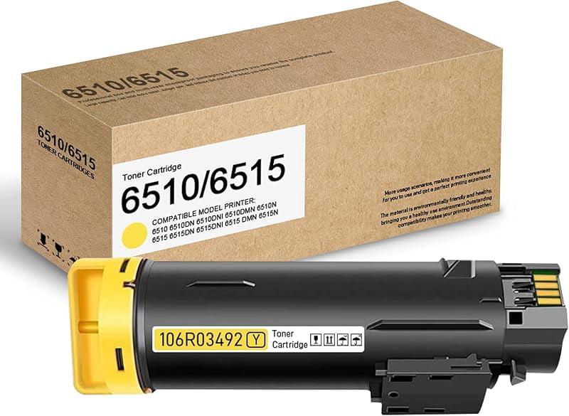 Phaser 7500 Toner Cartridge High Capacity Set 4-Pack Replacement For - View #8