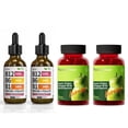 thumbnail image 1 of BFQN Vitamin B12 & B6 Liquid Drops, Apple Cider Vinegar Gummies, 120 Gummies, 1 of 8